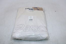 Asics Training Sweatshirt, Birch/Burnt Red, Size M