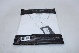 Galvin Green Men's Marty Polo Shirt, White, Size S