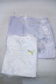 Four Puma Shorts Sleeve T-Shirts, Various Styles/Coulours, EU XS