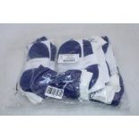 Six Packs of Calvin Klein Men's Quarter Socks, Blue/White, One Size, 2 Pairs Per Pack