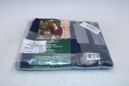 Horseware Ireland Amigo Stable Sheet, Navy/Grey, Size 6.6 Inch