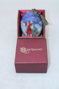 Two Precious Moments Ne'Qwa Art Star of Wonder Christmas Tree Ornaments