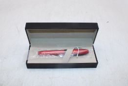 Sheaffer E9111 Icon Fountain Pen, Metallic Red/Glossy Black