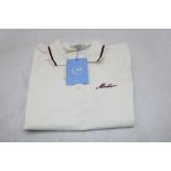 Malbon Rally Women's Paloma Polo, Cream, Size S