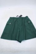 Maje Shorts, Green, Size 38