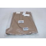 Abercrombie & Fitch Curve Love Ultra High Wide Trousers, Tan, Size 26 Long