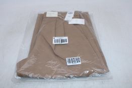 Abercrombie & Fitch Curve Love Ultra High Wide Trousers, Tan, Size 26 Long