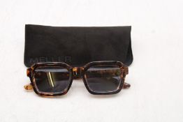 Meller Nayah Sunglasses, Frames Carey/Lenses Black