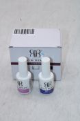 Six Bold Berry Nail Gels, 15ml, D491 Clarity, D493 Movie Date, D494 Fortune Teller, D495 True Story,