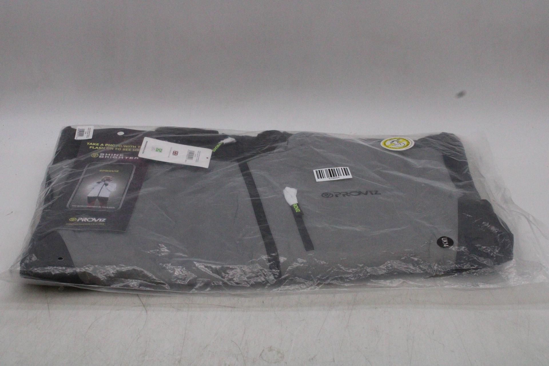 Proviz Reflective Waterproof Fleece Lined Jacket, UK 14