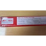 Two BOC 316L Stainless Electrodes, 3.2mm, 1kg