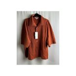 LE17 Septembre Women's Blouse, Brown, Size EU 48