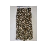 EseOese Womens Marlene Flower Midi Skirt, Green, Size S