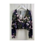 Dorothee Schumacher Floral Softness Cardigan, Size M