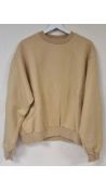 Acne Studios Unisex Sweatshirt, Camel, Size S