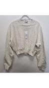 Reebok X Victoria Beckham Sweatshirt, Sand, Size UK 6