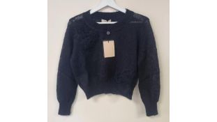 TWINSET Women's Abito Sweater, Black, Size S