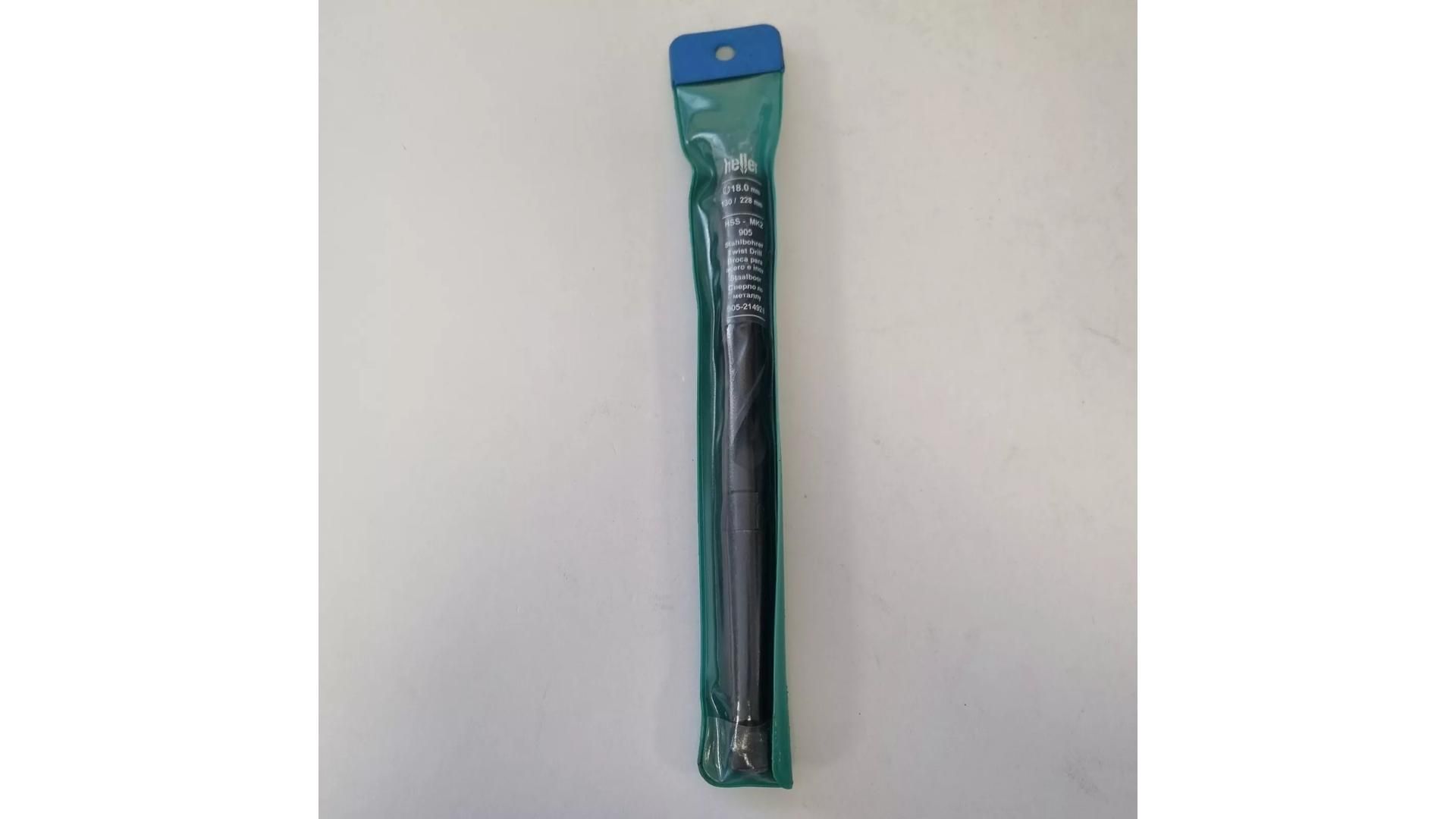 Two Heller Tools 214926"0905" HSS Steel Drill Bit, 18mm