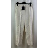 Bruuns Bazaar Women's Primrose Ewanna Pants, Cream, Size EU 40
