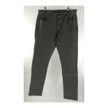 Proof Men's Rover Slim Jeams, Grey, Size 34L 34W