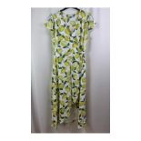 Fabienne Chapot Womens Archana Tess Dress, Lime Lights, Size XL/42 EU