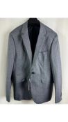 Clean Cut Coppenhagen Men's Milano Jersey Blazer, Grey, Size 50