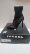 Diesel Women's Yucca Ankle Boots, Black, Size EU 39