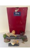 Disney Traditions Carefree Camaraderie Lion King Figurine. Damaged, Figures Detached from Log