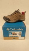 Columbia Redmond V2 Waterproof Hiking Shoes, Brown Pebble Beet, Size UK 4.5
