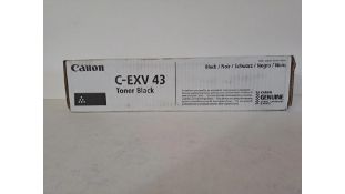 Canon C-EXV 43 Original Toner Cartridge, Black