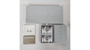 GUCCI Horsebit Card Holder and Playing Cards Set