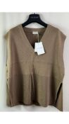 By Malene Birger Women's Belisia Knitted Vest, Beige, Size XS