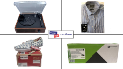 TIMED ONLINE SALE: Discounted Consumer Goods to include Homewares, Lighting, Technology, Clothing, Footwear and more!