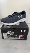 Under Armour Women's UA W Charged Pursuit 2 Twist Running Shoe, Pitch Gray, UK 5