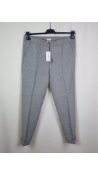 Filippa K Men's Terru Flannel Trousers, Warm Grey, Size 50