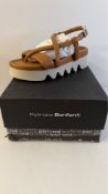 Patrizia Bonfanti Yasu Sun Cuoio Sandals, Brown, UK 3. Box damaged