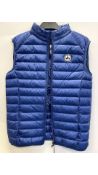 Jott Men's Sleeveless Down Jacket, Dark Denim (Blue), 3XL