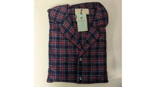 Lee Valley Men's Long Sleeve Pyjamas, Size S