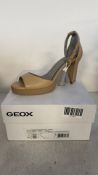 Geox Women's Walk Pleasure Nappa Shoe, Nude, UK 4.5