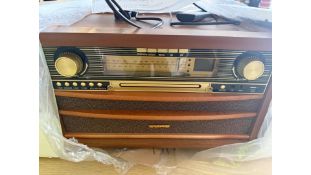 Belle Epoque 1908 DAB Retro Stereo System, 10029995, Broken Plug, Not Checked