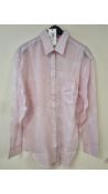 Solid & Striped Long Oxford Tunic, Cloud Pink, Size S