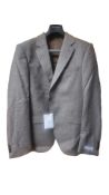 Tiger of Sweden Men's Jamonte Blazer, Brown, Size 50 Reg