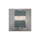 Five Flora Furora Diamond Fouta Blanket, 200x100cm, Dark Green