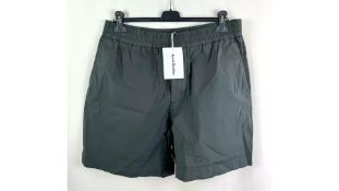 Acne Studios Men's Shorts, Anthracite Grey, Size 52