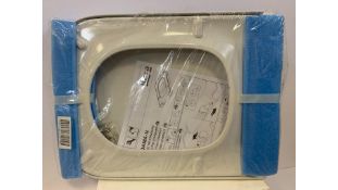Three Veebath Pro Square WC Replacement WC Modern Toilet Seat