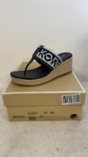 Michael Kors Verity Wedge 40T2VRMS1D, Black Multi, UK 3/US 6