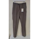SuitSupply Men's Soho Trousers, Taupe, UK 30 EU 46