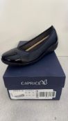 Caprice Women's Nappa Shoe, Black, UK 3.5