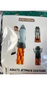 Bodysocks Inflatable Jetpack Lift You Up Costume, Adult Size