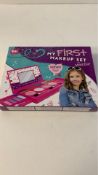 Ten Make It Up My First Makeup Set, Girls Makeup Kit, Fold Out Makeup Palette with Mirror